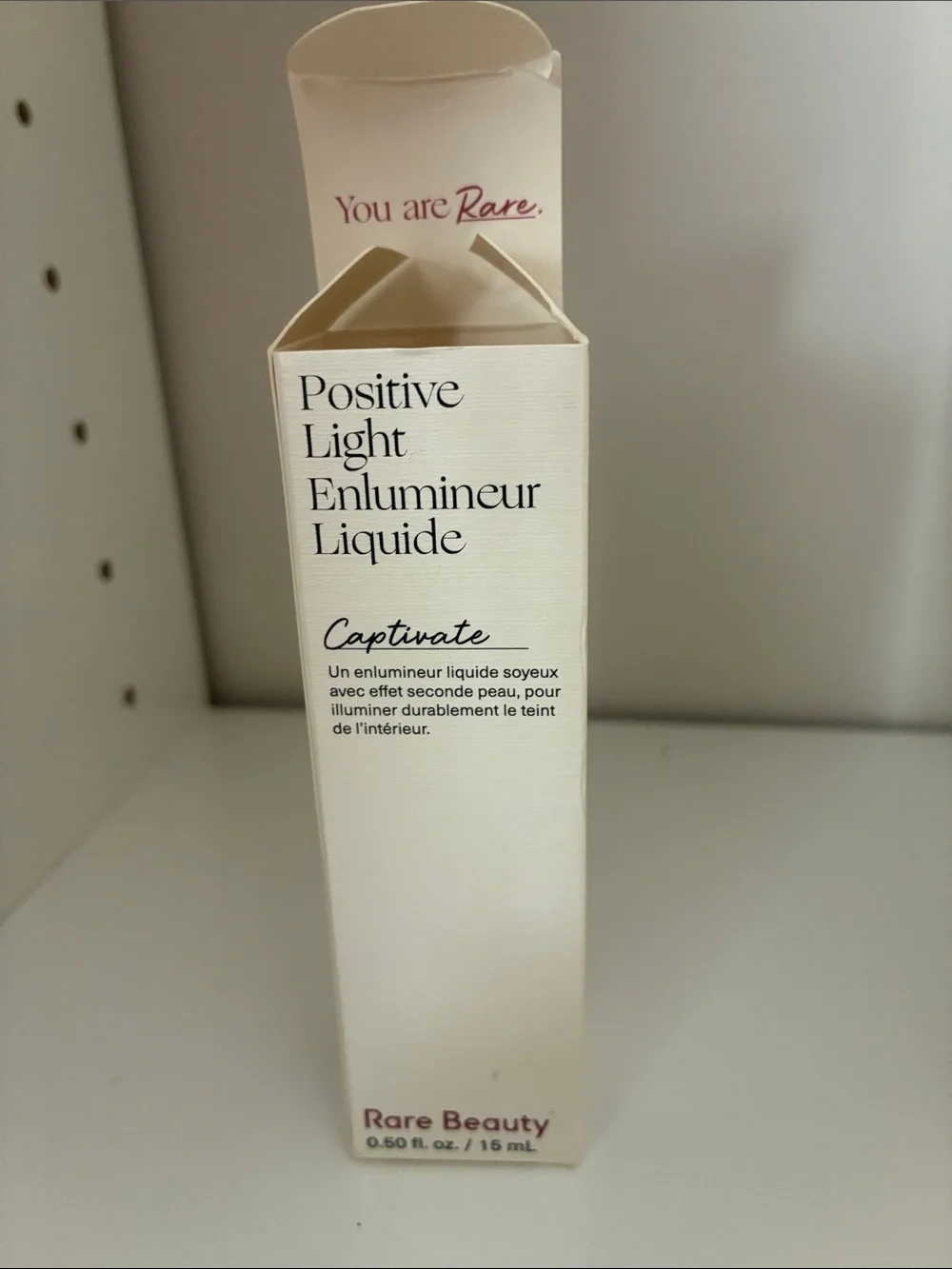 Rare Beauty Positive Light Liquid Luminizer Captivate - Copper Shimmer